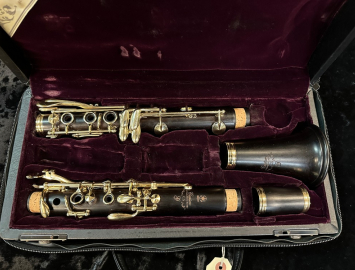 Photo Yamaha YCL CSG Custom Clarinet With Gold Plated Key Work, Serial #02831